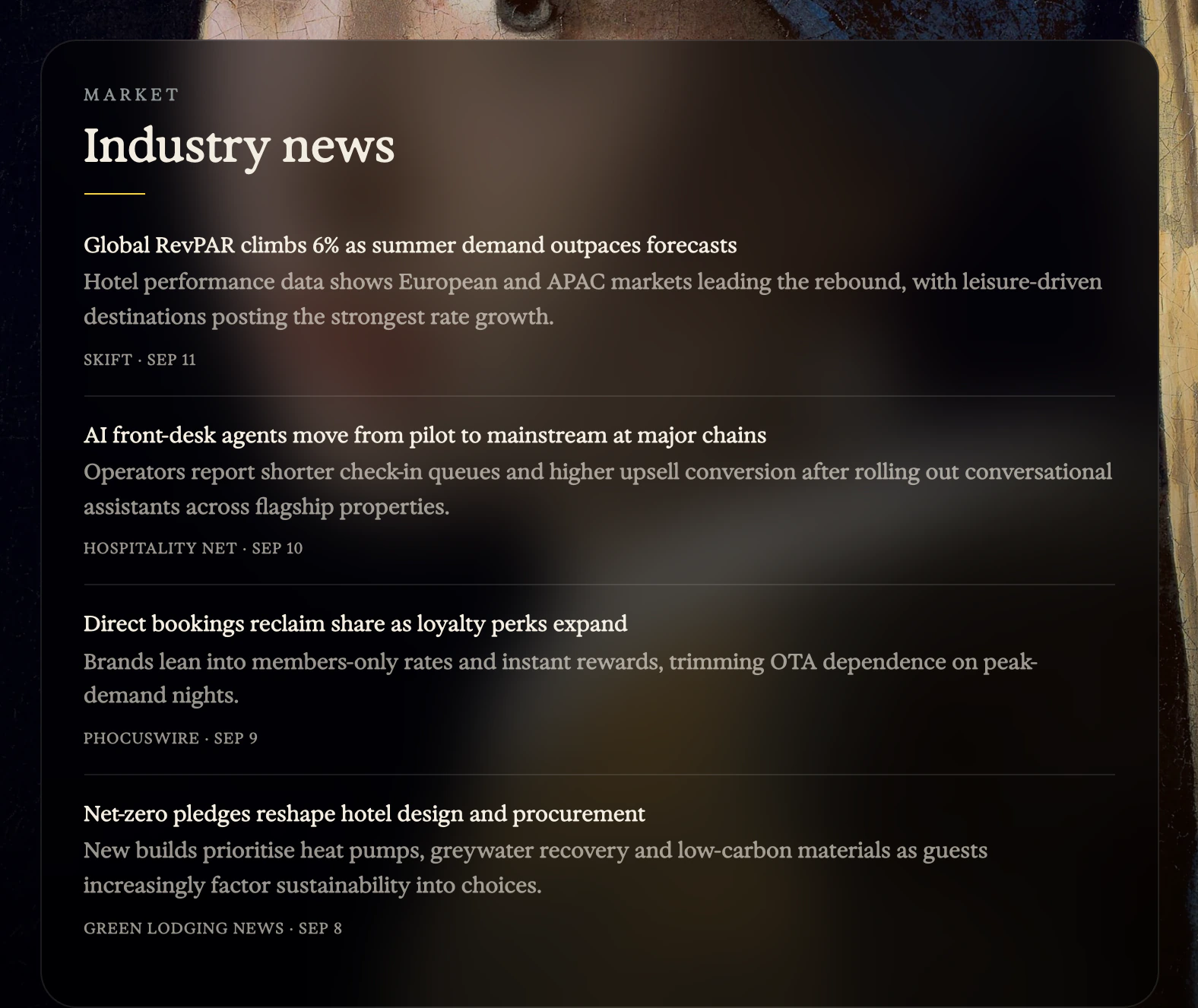Guester Morning Brief: Industry news